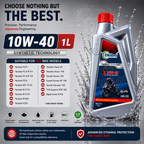 OKIBA Supreme 4T 10W40 Synthetic Technology Engine Oil – 1L
