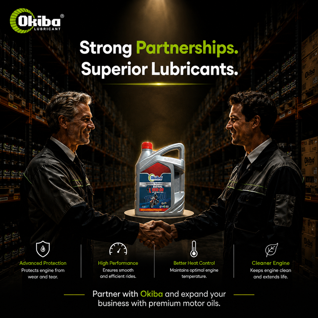 OKIBA Rider 4T 10W50 Synthetic Technology Engine Oil – 1.7L